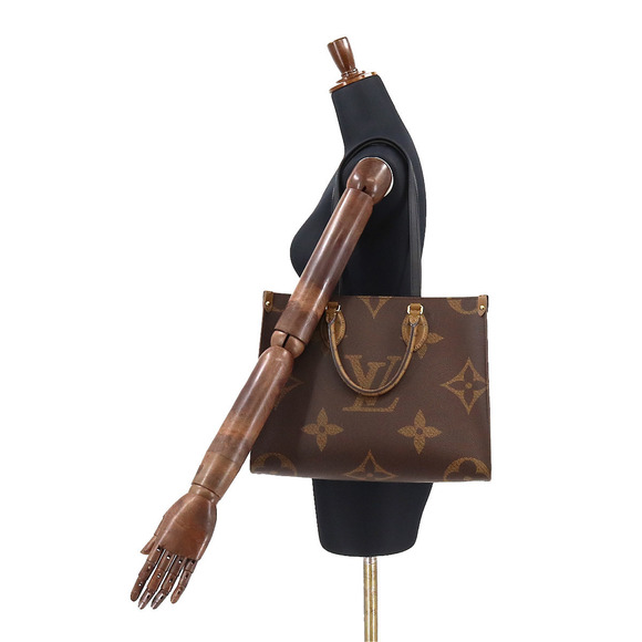 Louis Vuitton Giant Monogram Onthego MM 2 Way Tote Shoulder Bag - Picture 8 of 8